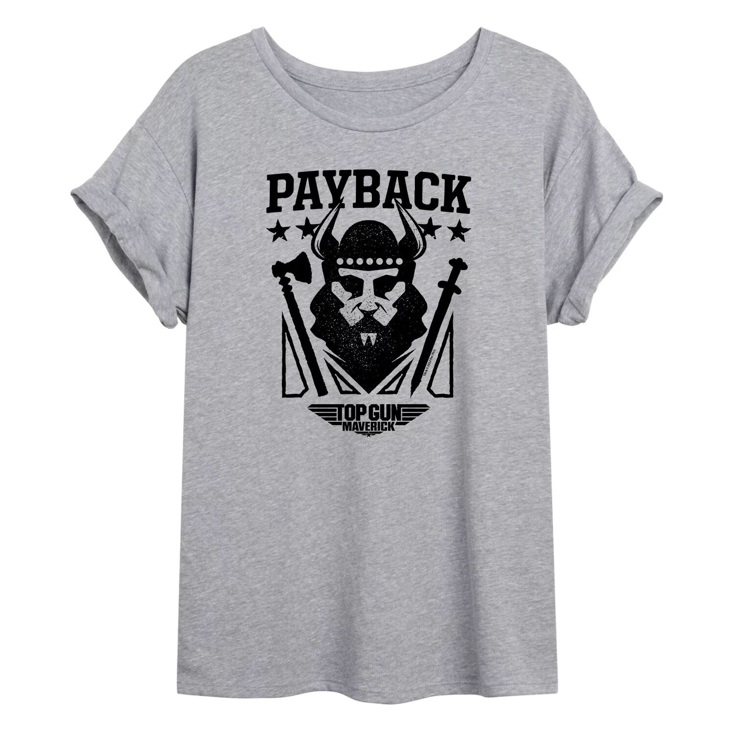 

Крупная футболка с рисунком Top Gun для юниоров "Payback" Licensed Character
