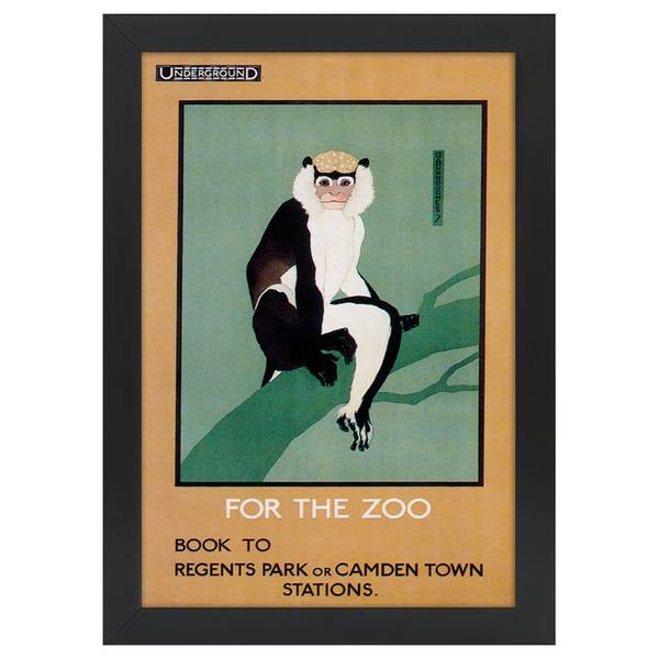 

Рамка для фотографий LegendArte Poster 1922 Zoo, черный