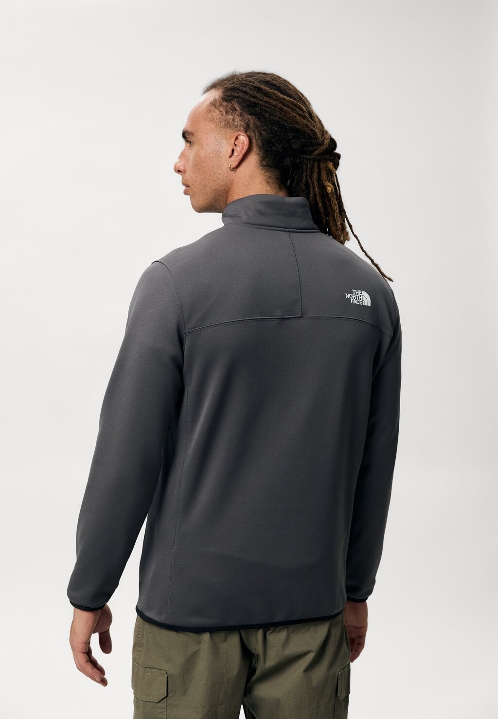 

Толстовка CREST ¼ ZIP The North Face, антрацит