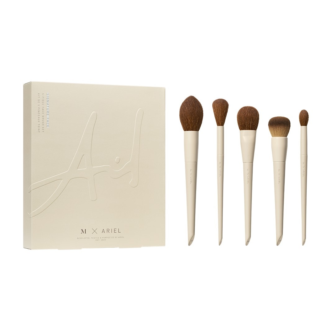 

Набор кистей morphe x ariel signature 5-piece face brush set Morphe, количество 1 шт.