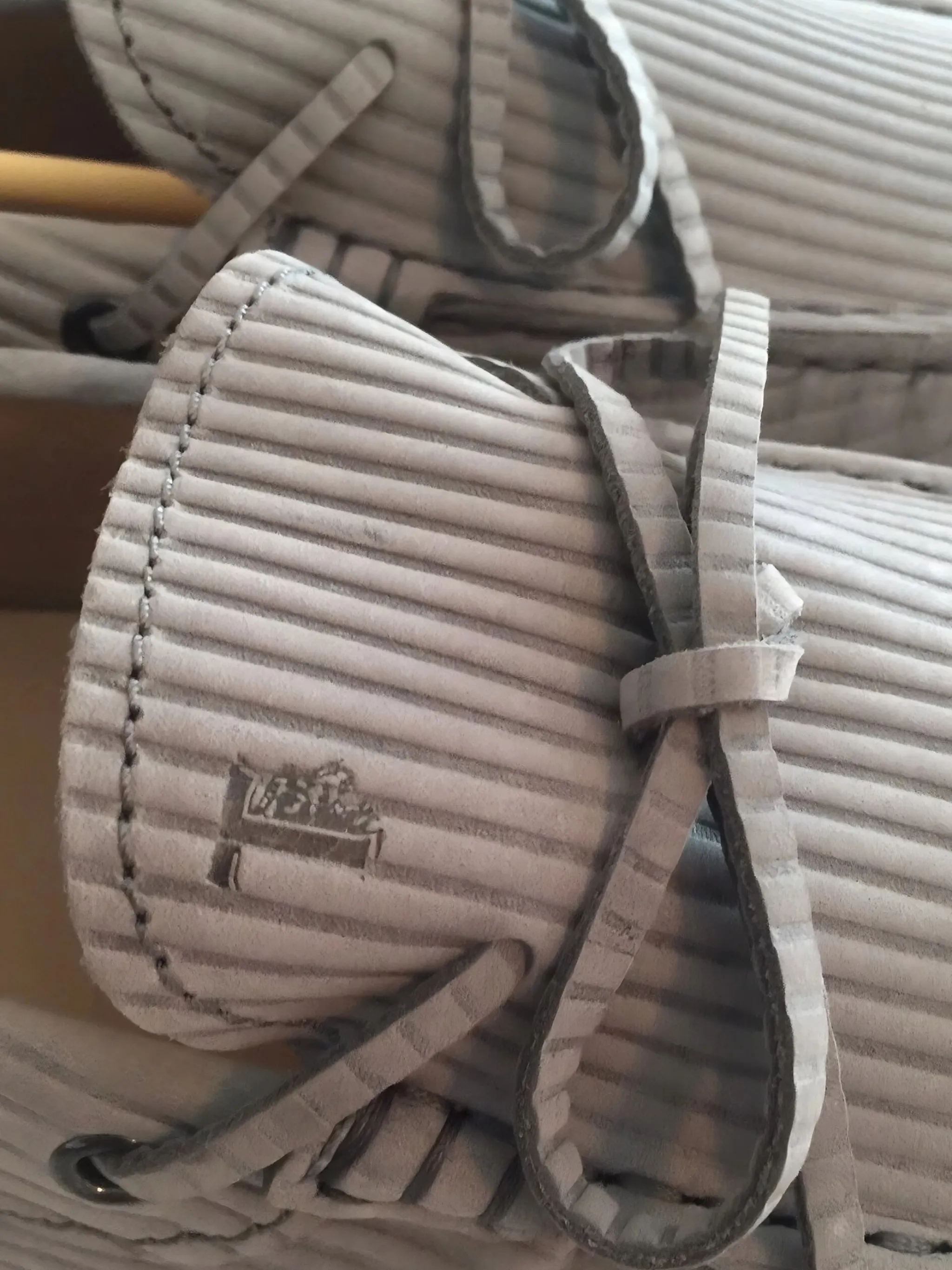 Мокасины со шнуровкой Gommino Tod'S, серый — фото 3