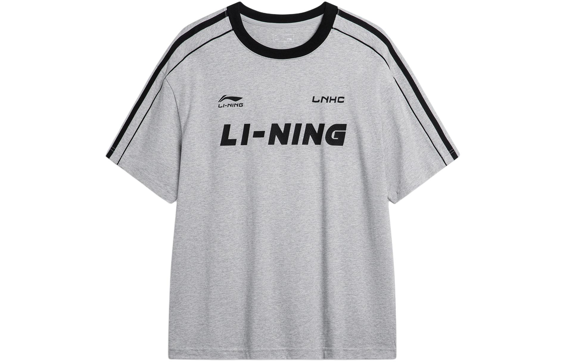 

Футболка LiNing Sports Life Collection Unisex Heather Gray Light Smoke Gray