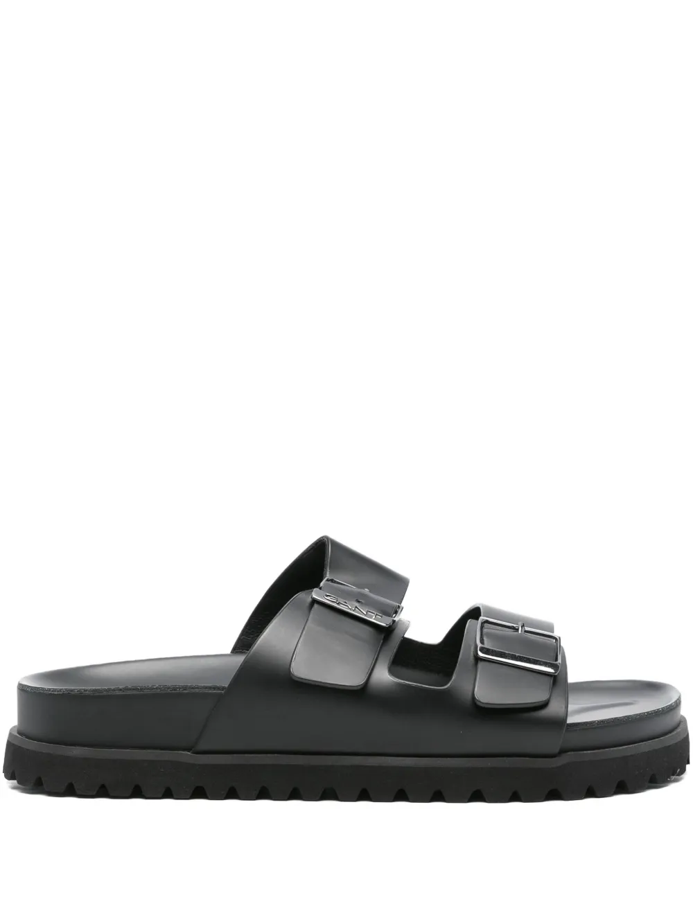 

Шлепанцы с пряжками Gant, черный