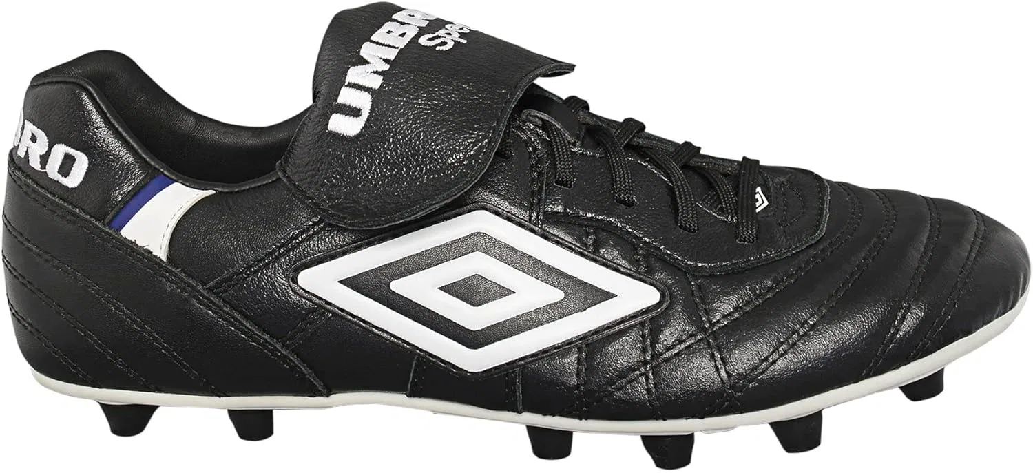 Кроссовки UMBRO Herren Speciali 98 Maxim V22 Fg Fußball-Stollen, Schwarz Weiß