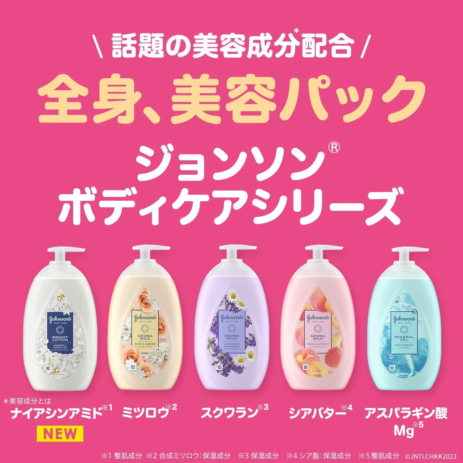 Лосьон для тела увлажняющий Johnson's Body Care Dreamy Aroma Milk, 500 мл, аромат лаванды и ромашки — фото 4