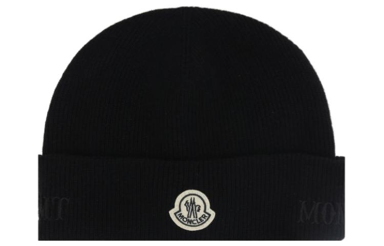 

Moncler Шапка мужская черная