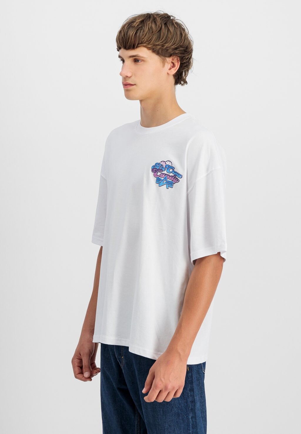 

Футболка с принтом CANDY CREW Alpha Industries, белый