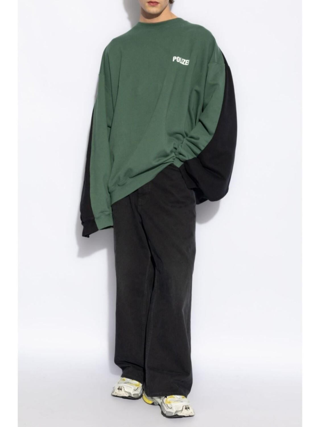 

VETEMENTS полицейская толстовка, зеленый