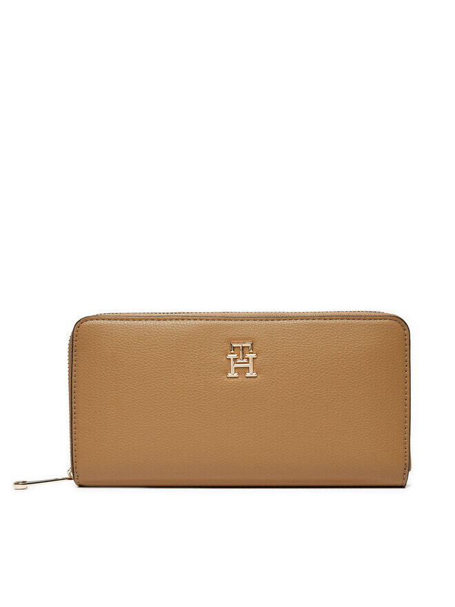 

Кошелек Tommy Hilfiger Th Soft Logotape Lrg Za AW0AW16927, коричневый
