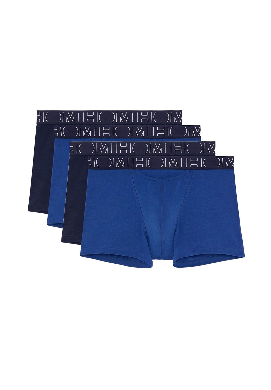 

Набор шорт/брюк Retro из 4 трусов-боксеров HO1 HOM, цвет Navy / Bright Blue