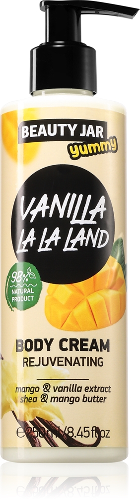 

Вкусный ванильный крем для тела La La Land с антивозрастным эффектом Beauty Jar, 250 мл