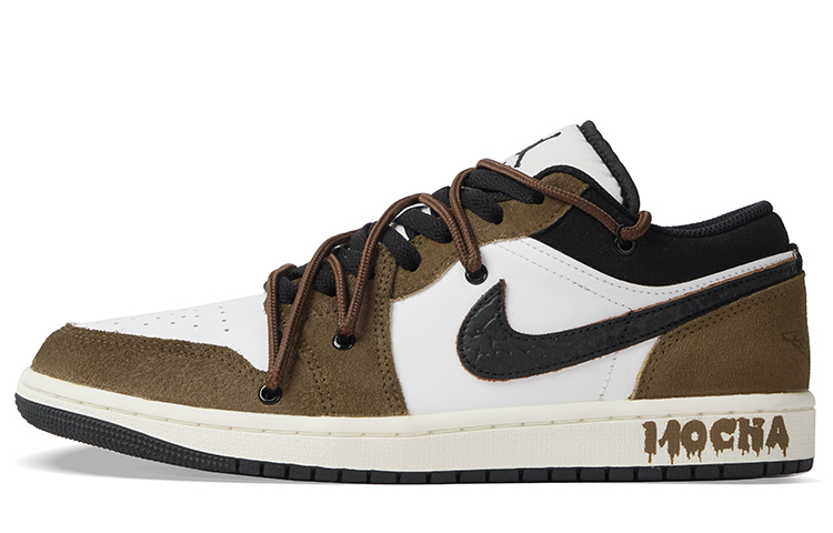 

Jordan Air Jordan 1 винтажные баскетбольные кроссовки мужские, Brown/White