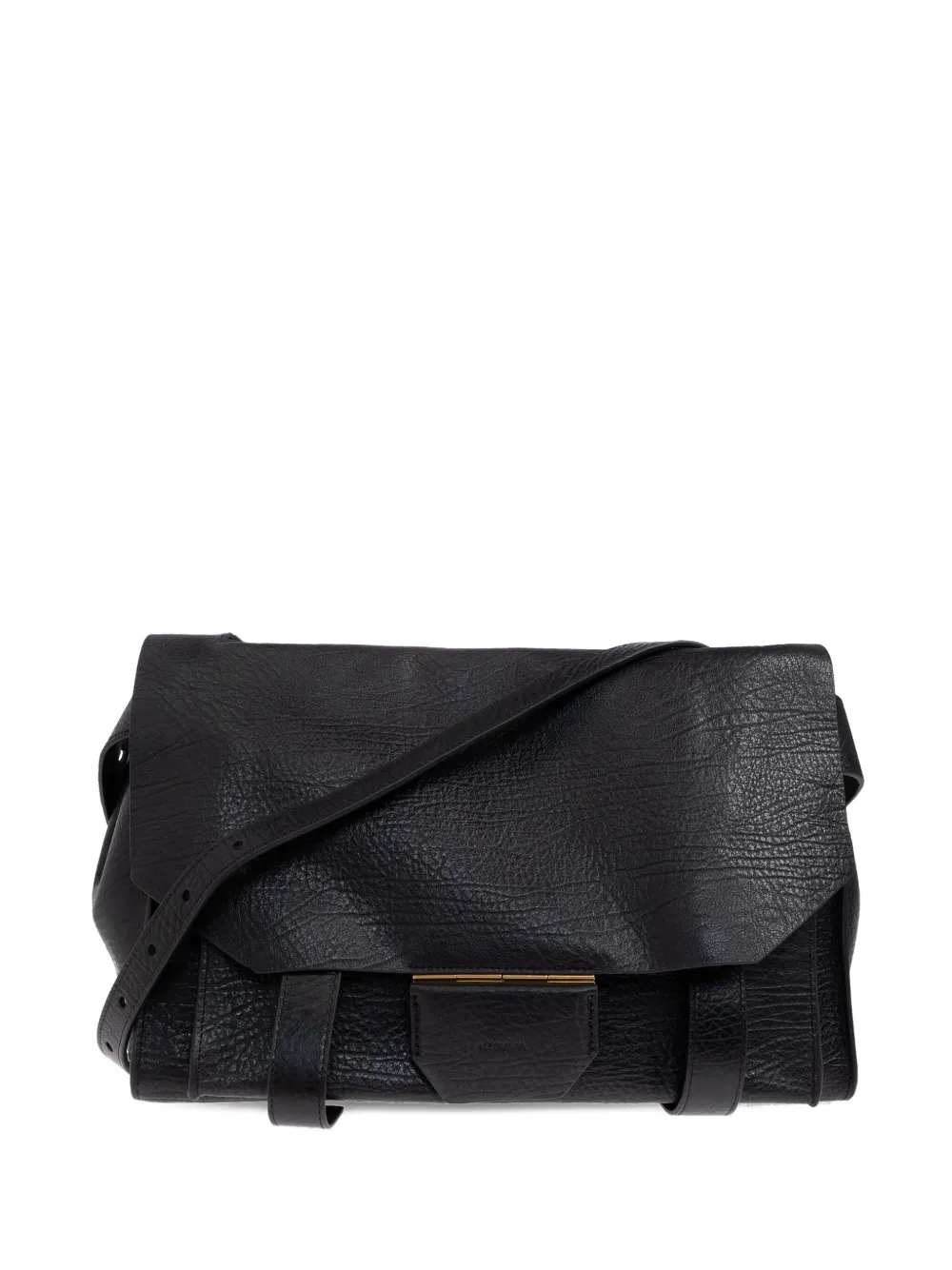 

Кожаная сумка через плечо Ursa AllSaints, черный