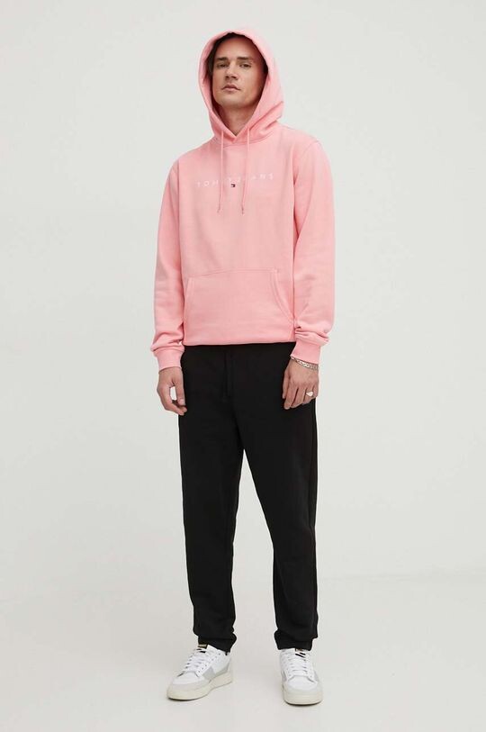 

Фуфайка Tommy Jeans, розовый
