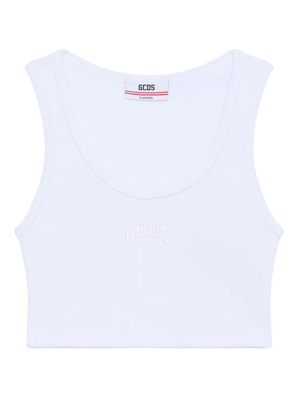 

Топ в рубчик Gcds, белый