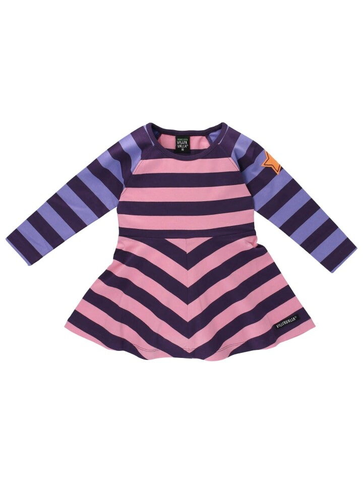 

Платье Villervalla Kleid Stripes, цвет rosa lila
