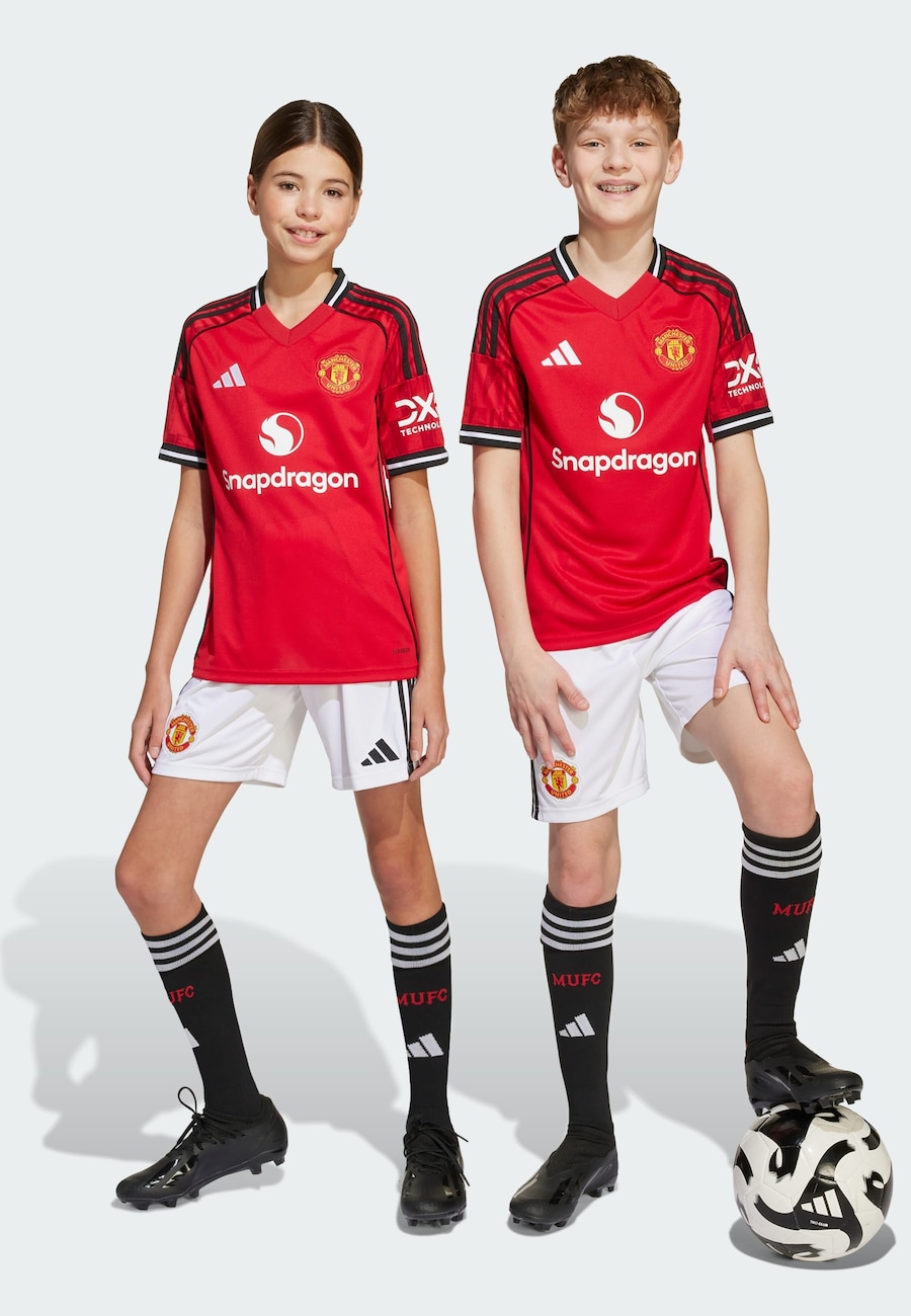 Обычные спортивные штаны ADIDAS PERFORMANCE Manchester United 25/26, белый — фото 3