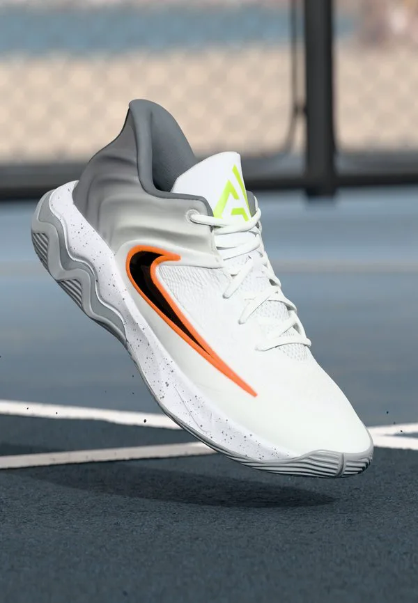 Баскетбольные кроссовки giannis immortality 4 Nike Performance, White/Black/Volt/Wolf Grey