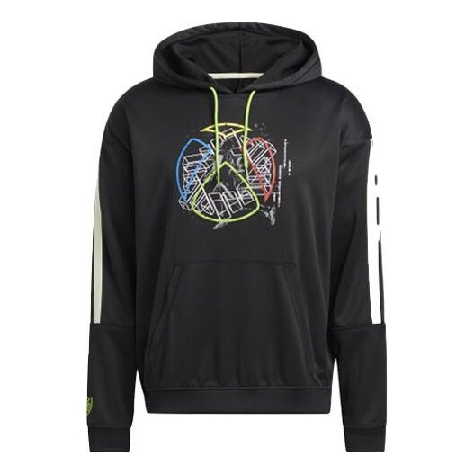 

Толстовка Men's adidas Dm Casual Basketball Sports Black, черный