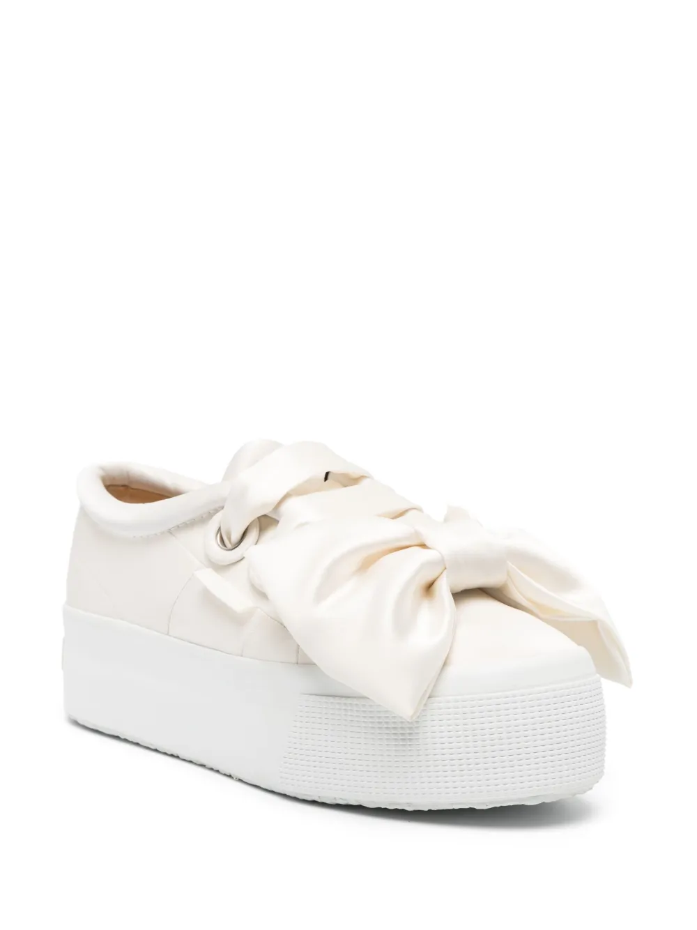 Кеды с бантом из коллаборации с Superga Viktor & Rolf, нейтральный — фото 2