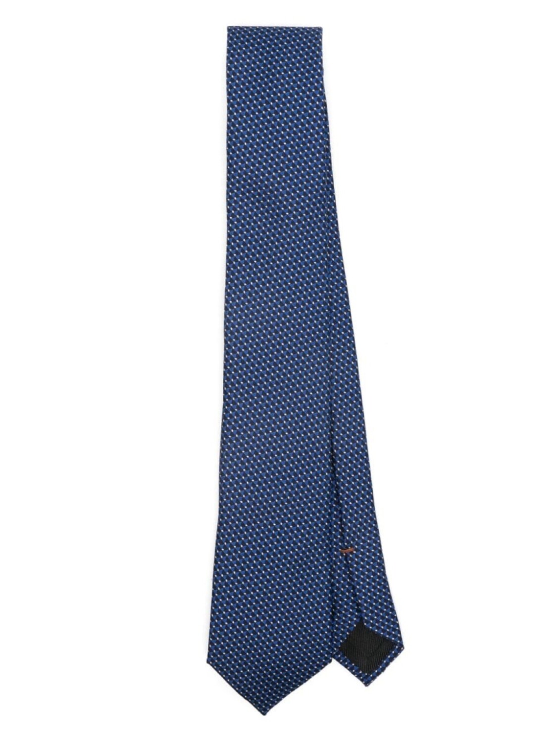 

Zegna шелковый галстук, синий
