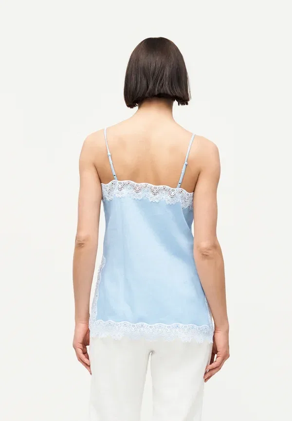 Топ майка-борцовка Gap, sail blue, парусный синий — фото 3