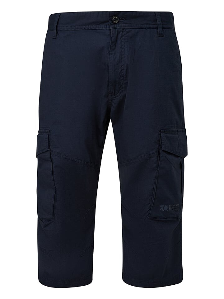 

Тканевые шорты S.OLIVER RED LABEL Bermudas, темно-синий