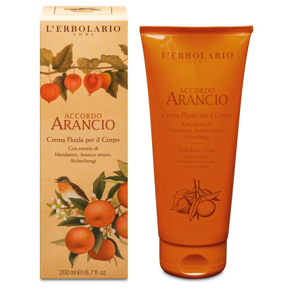 

Парфюмированный крем-эмульсия для тела L'Erbolario Accordo Arancio, 200 мл