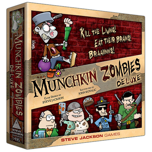 

Настольная игра Munchkin Zombies Deluxe Steve Jackson Games