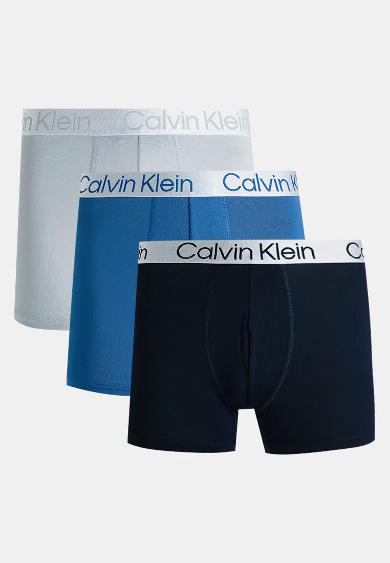 Трусы, микрофибра стрейч, 3 шт., Calvin Klein