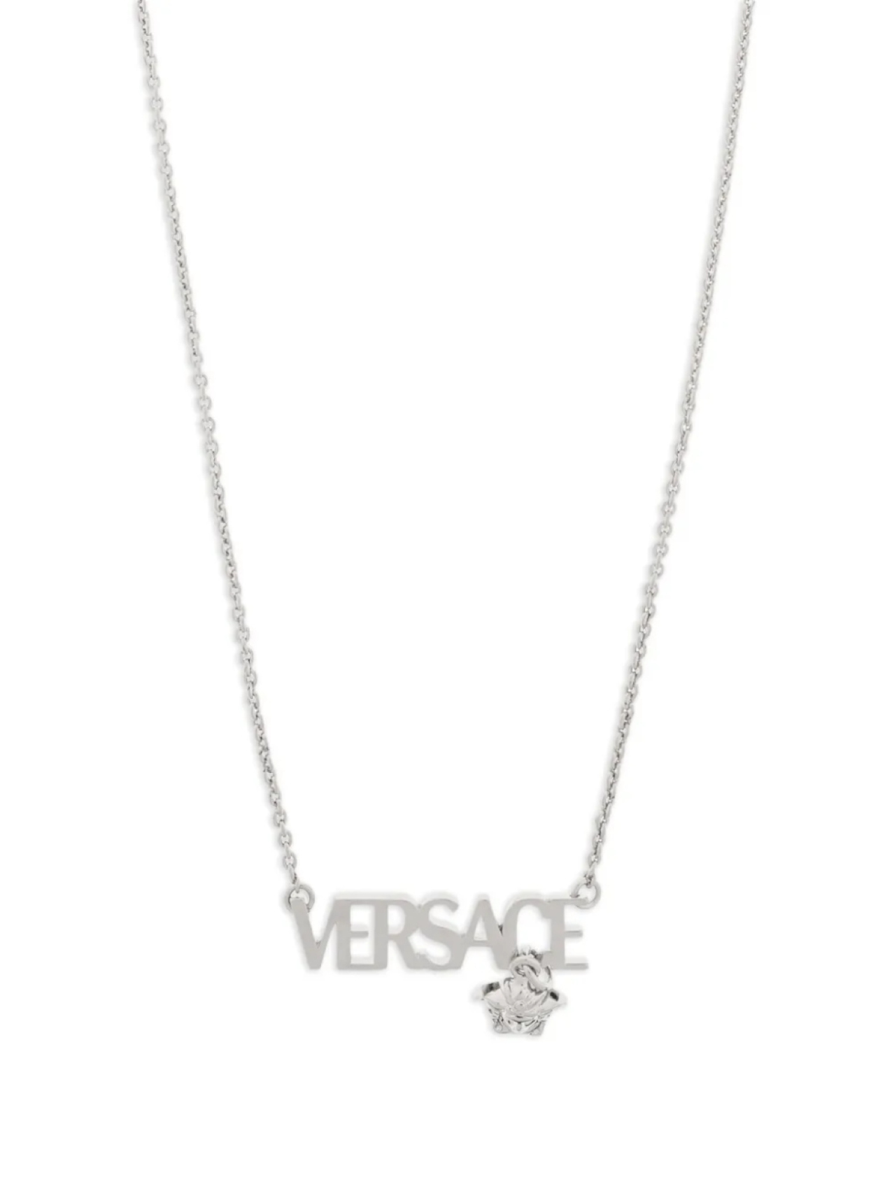 

Ожерелье с логотипом Versace, серебряный