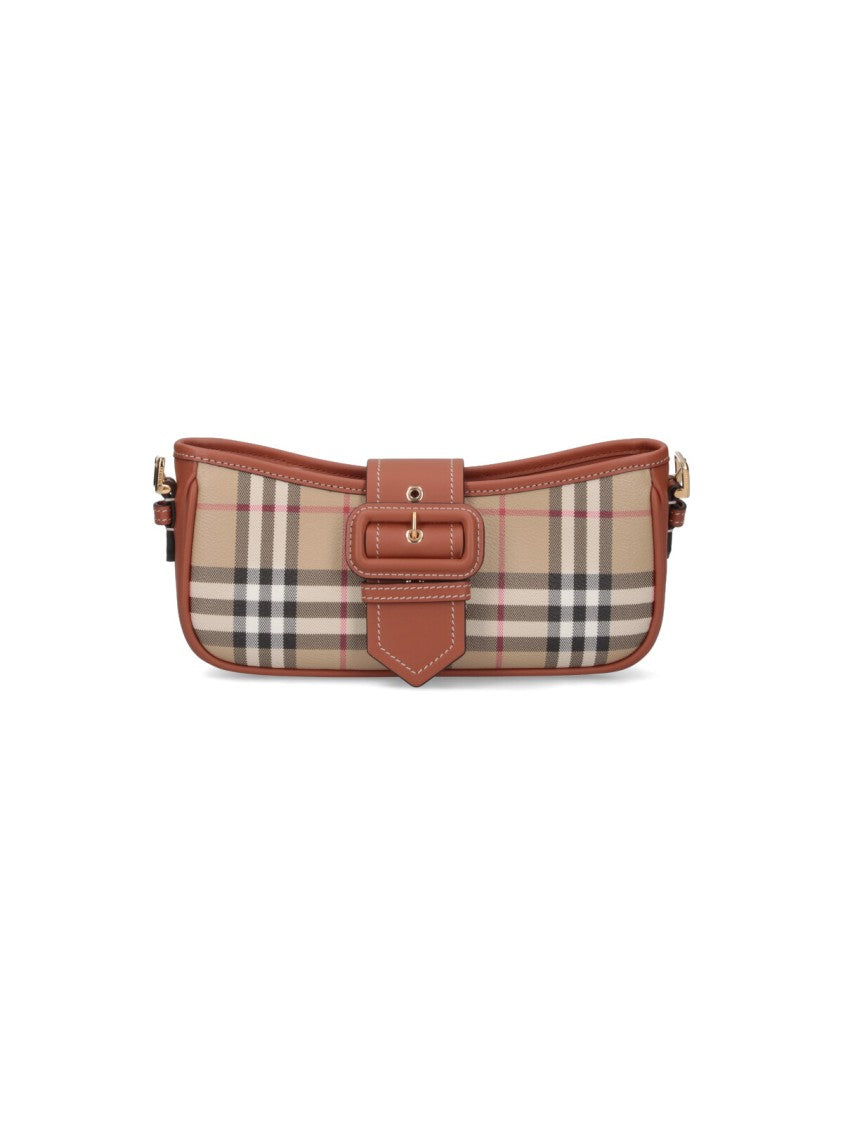 

Сумка через плечо - бежевая Burberry