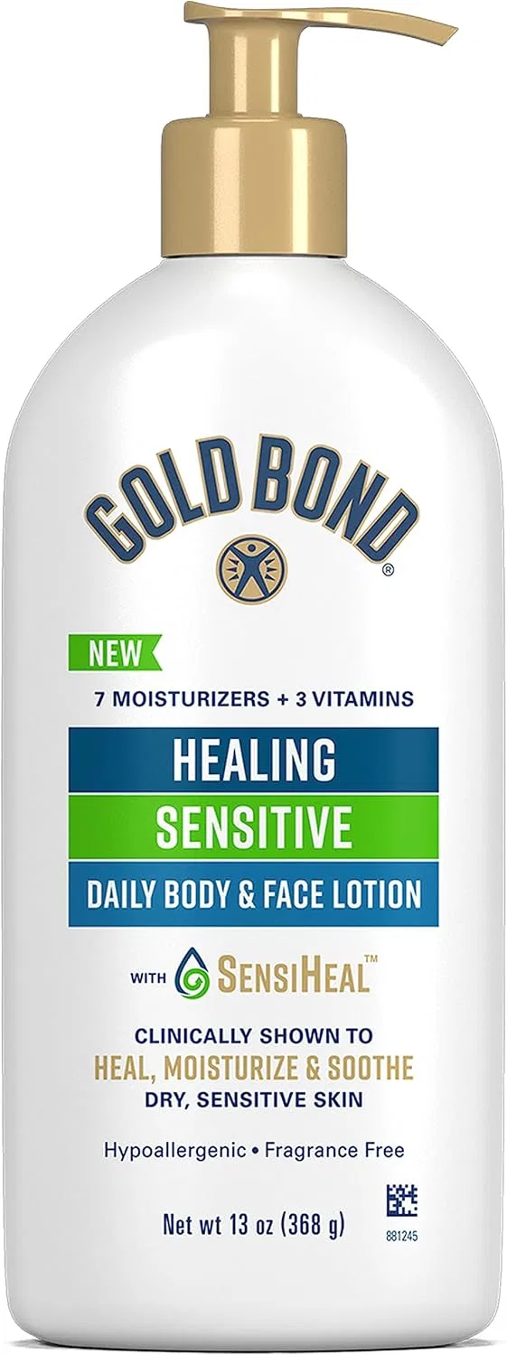 Лосьон для тела и лица Gold Bond Healing Sensitive, 13 унций
