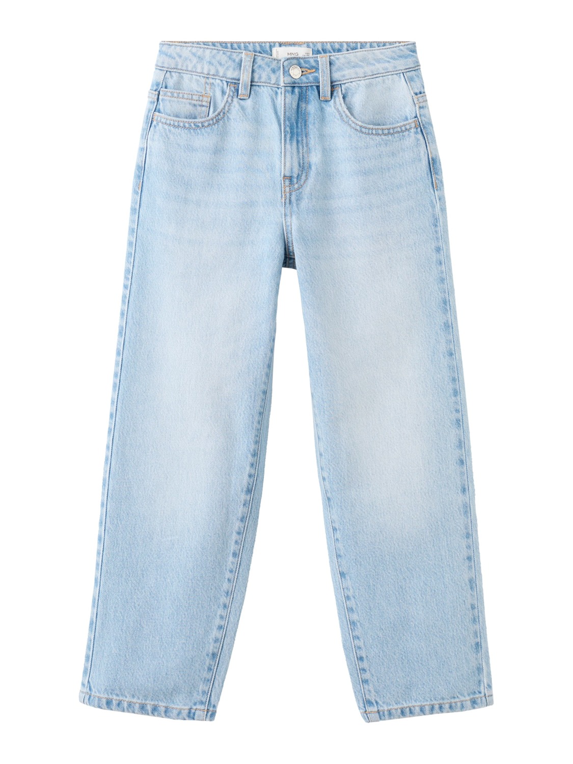 

MANGO KIDS Джинсы Regular 'DAD' в светло-голубом цвете