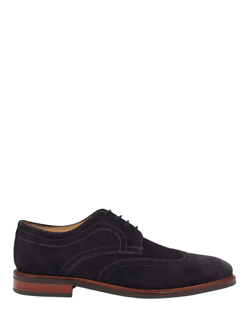 Замшевые броги Longwood Jones Bootmaker, Navy