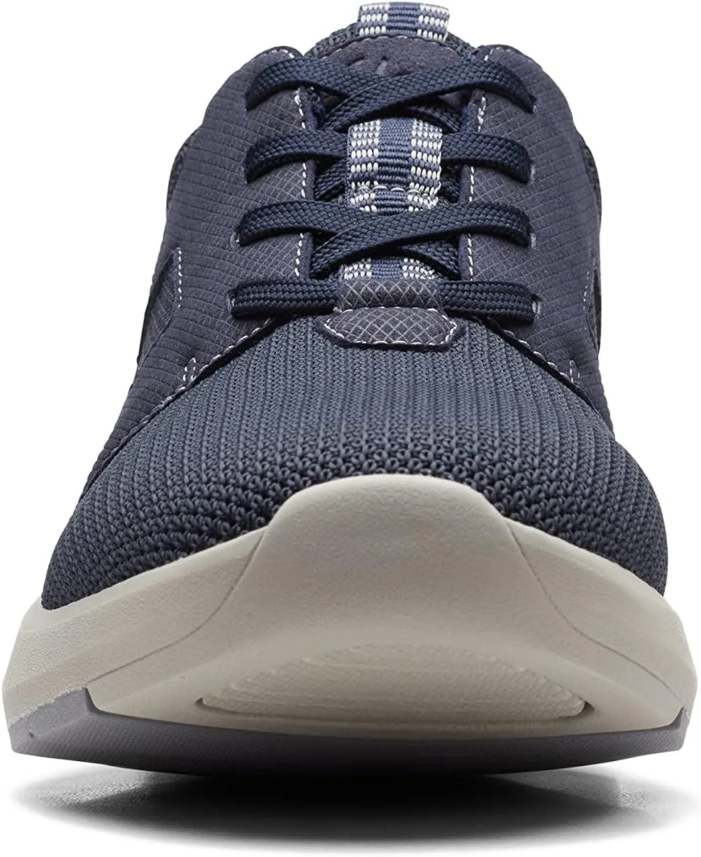 Мужские кроссовки Clarks Lehman Tie Trainers, синий — фото 2
