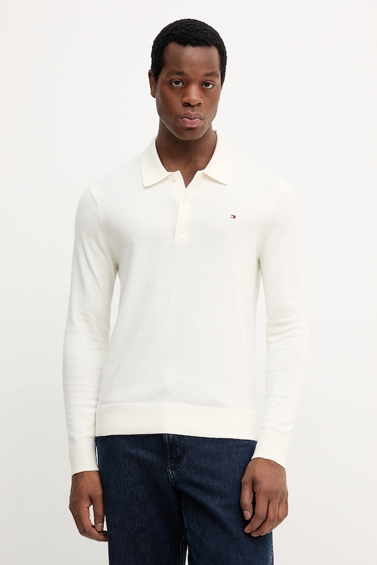 

Свитер из кашемировой смеси Tommy Hilfiger, бежевый