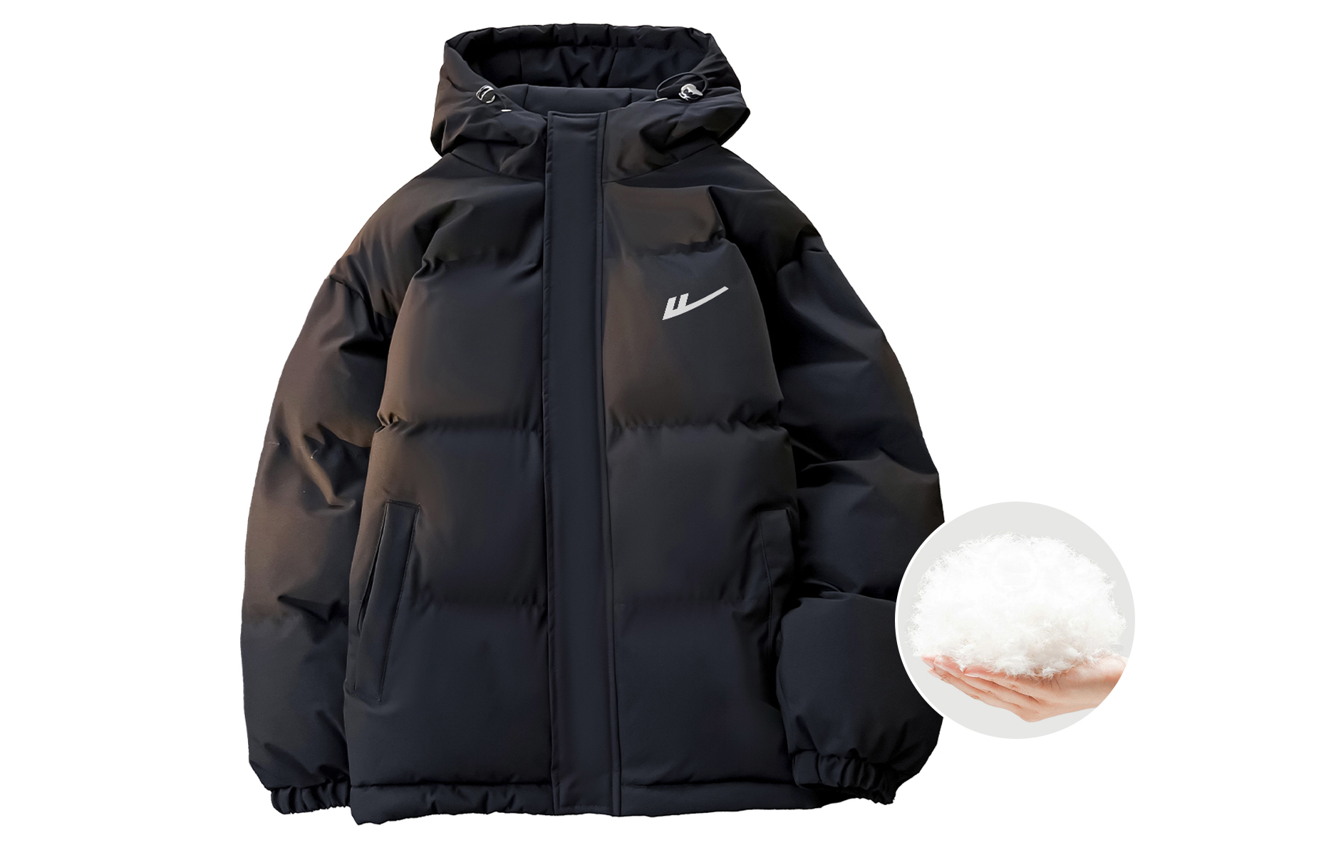 

WARRIOR Пуховик Unisex, Black