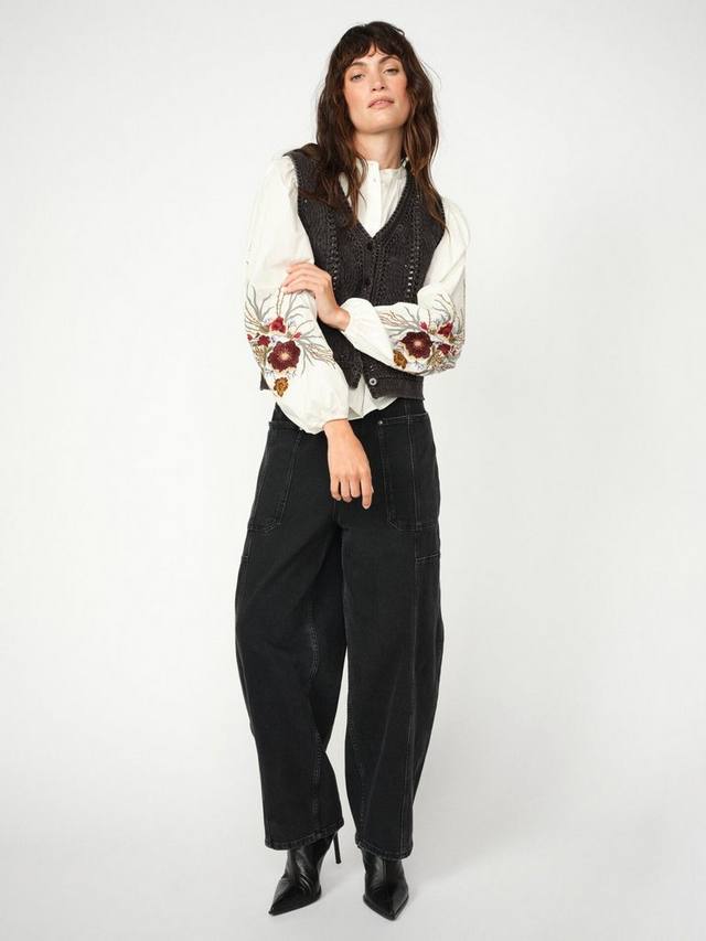 

Rosy Galleo расклешенные джинсы с бочкообразными штанинами MOS MOSH