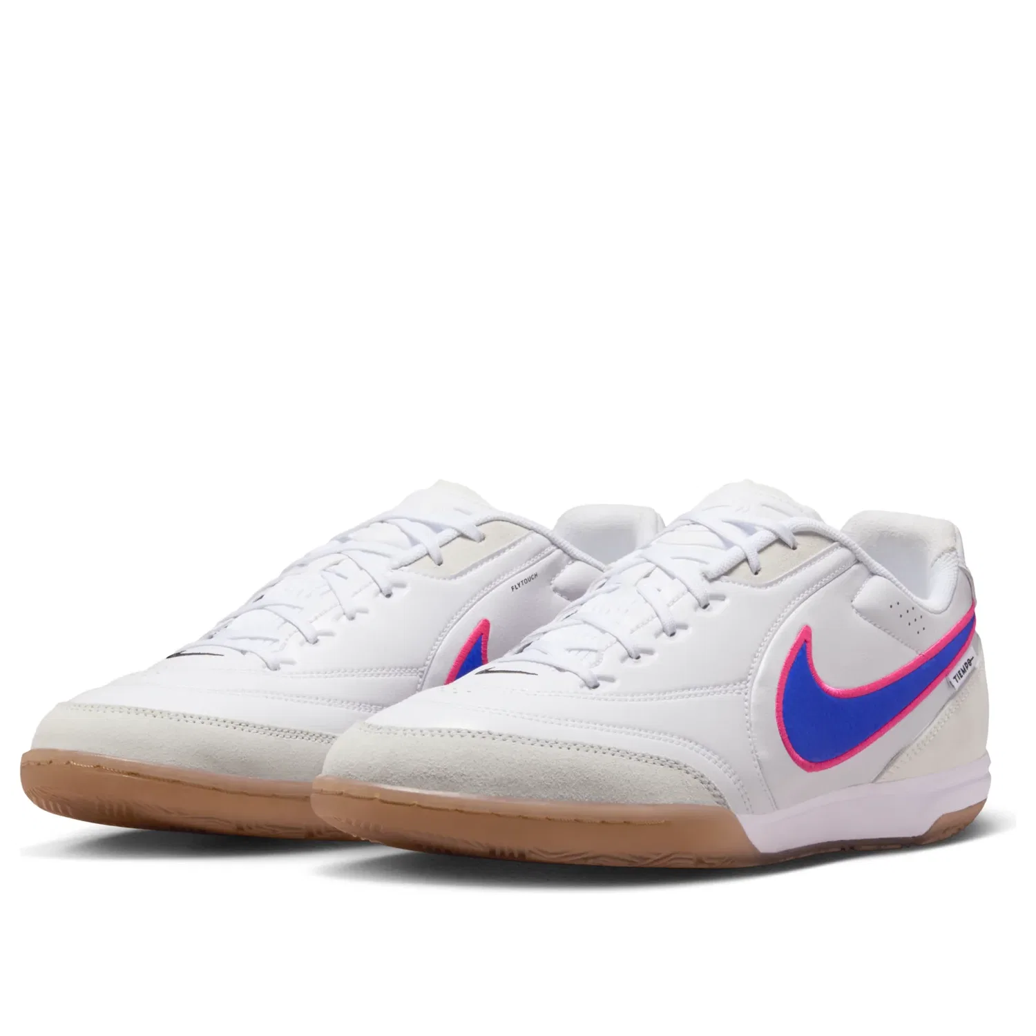 Кроссовки Nike Tiempo Streetgato 'White Racer Blue Pink Blast' HQ7017-146, белый — фото 4