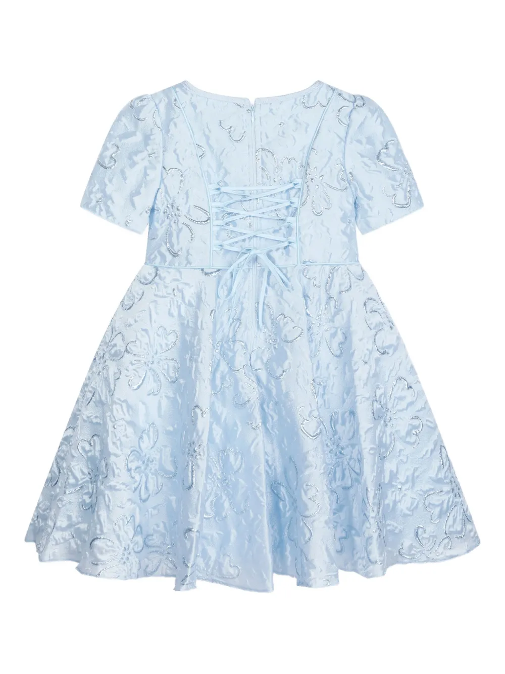 Платье с цветочной вышивкой Dress & Fleur, синий — фото 4