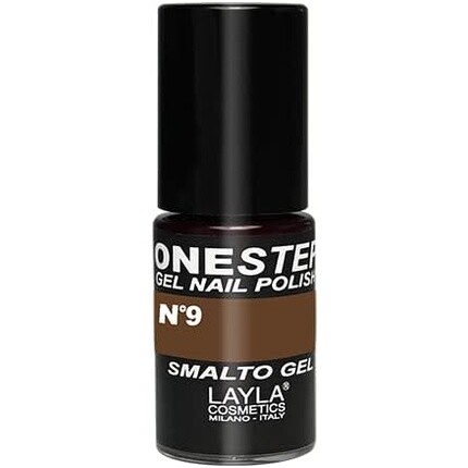 

Гель-лак для ногтей One Step Темно-коричневый сахар № 9, Layla Cosmetics