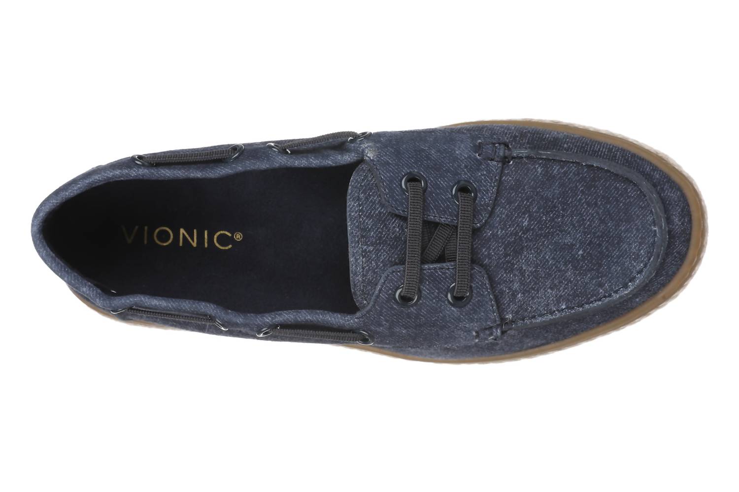 Женские эспадрильи-лоферы Bay Slip On из денима Vionic, Denim — фото 4