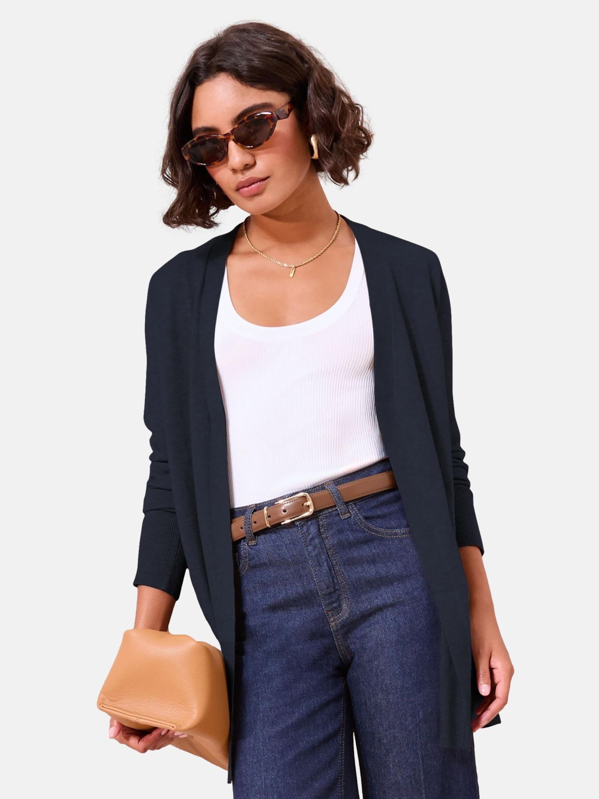 

Friends Like These Вязаный кардиган в цвете navy