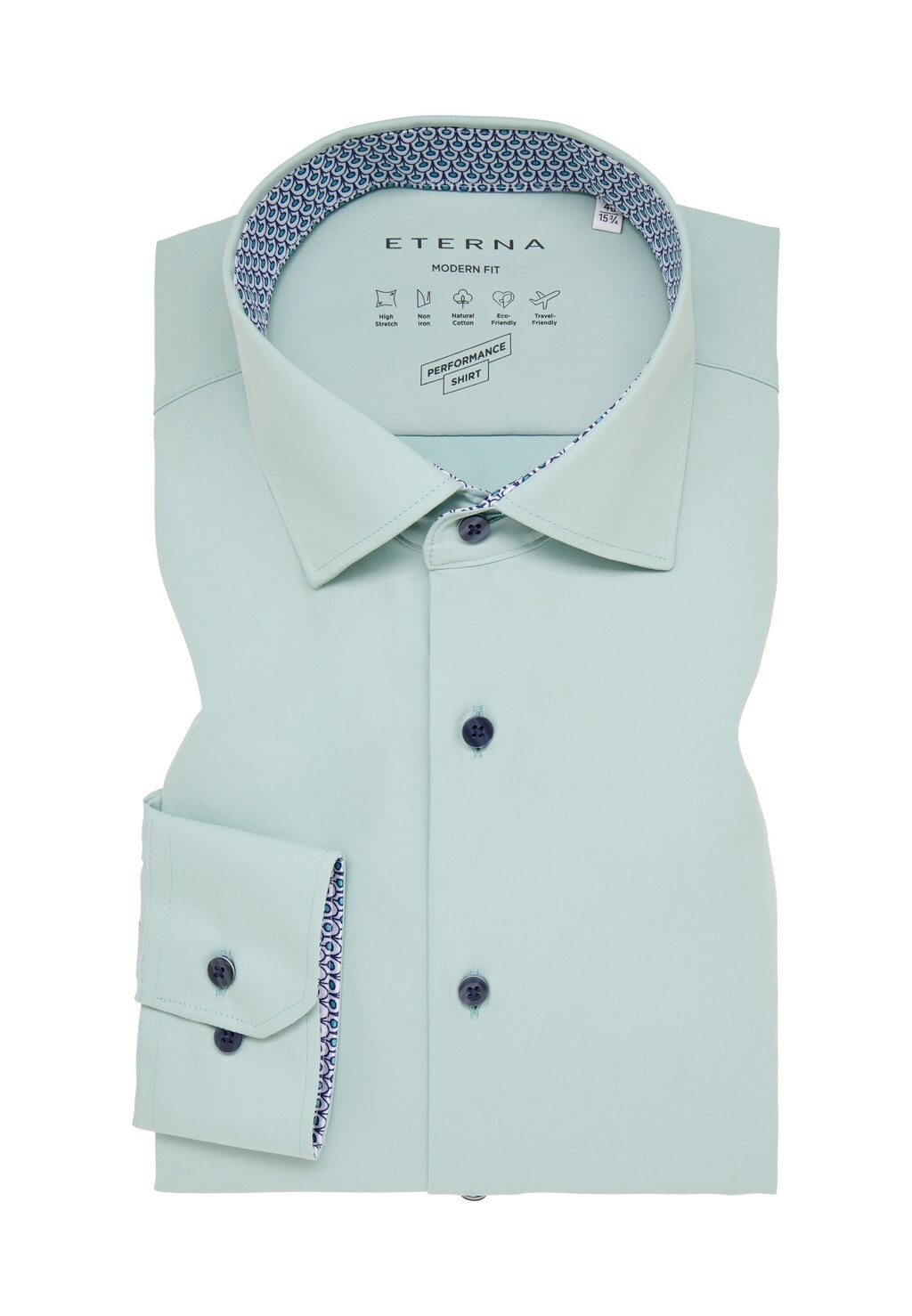 

Рубашка PERFORMANCE MODERN FIT Eterna, мятный