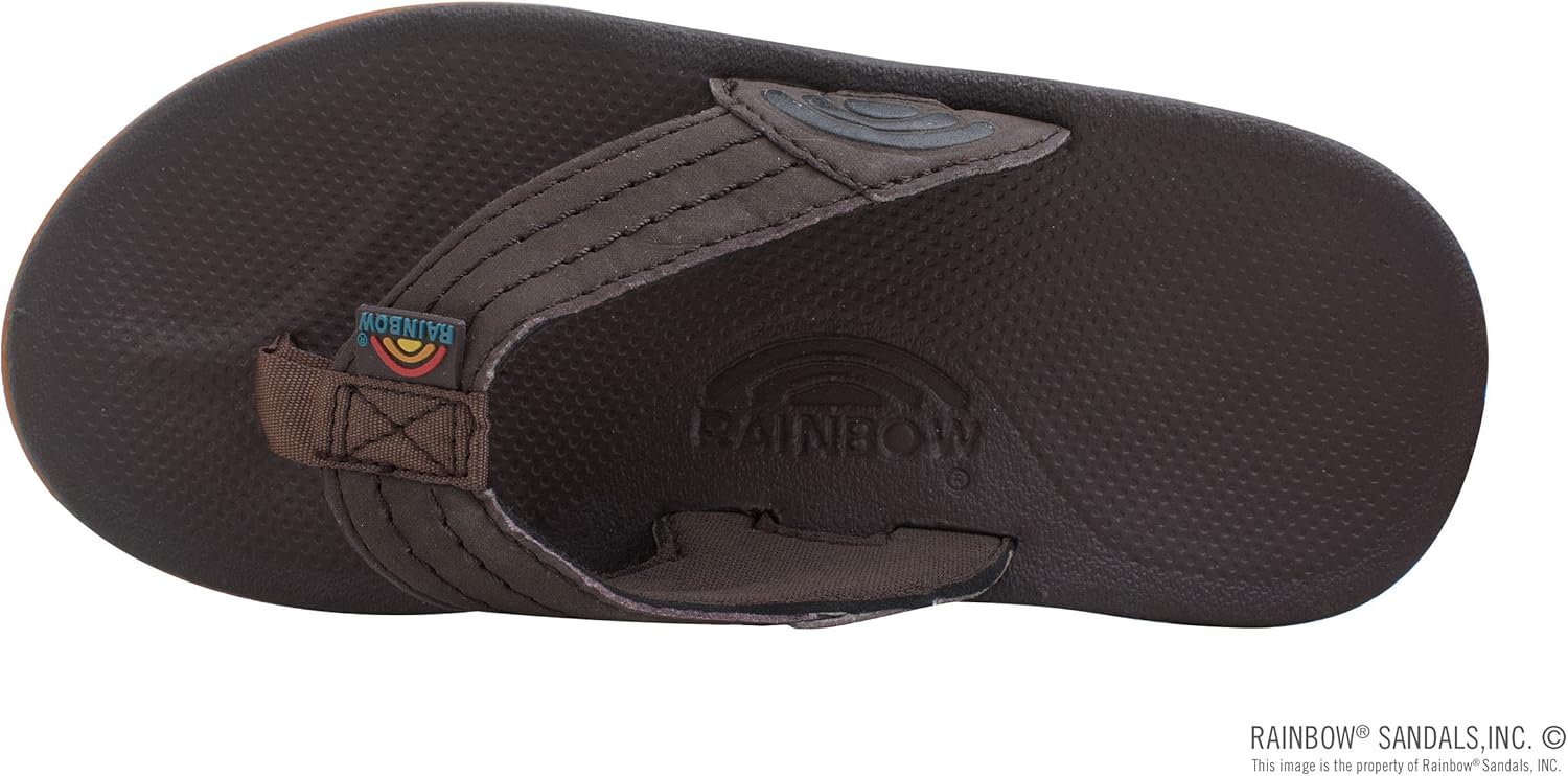 Детские сандалии Rainbow Sandals Cape из формованной резины, темно-коричневый — фото 3