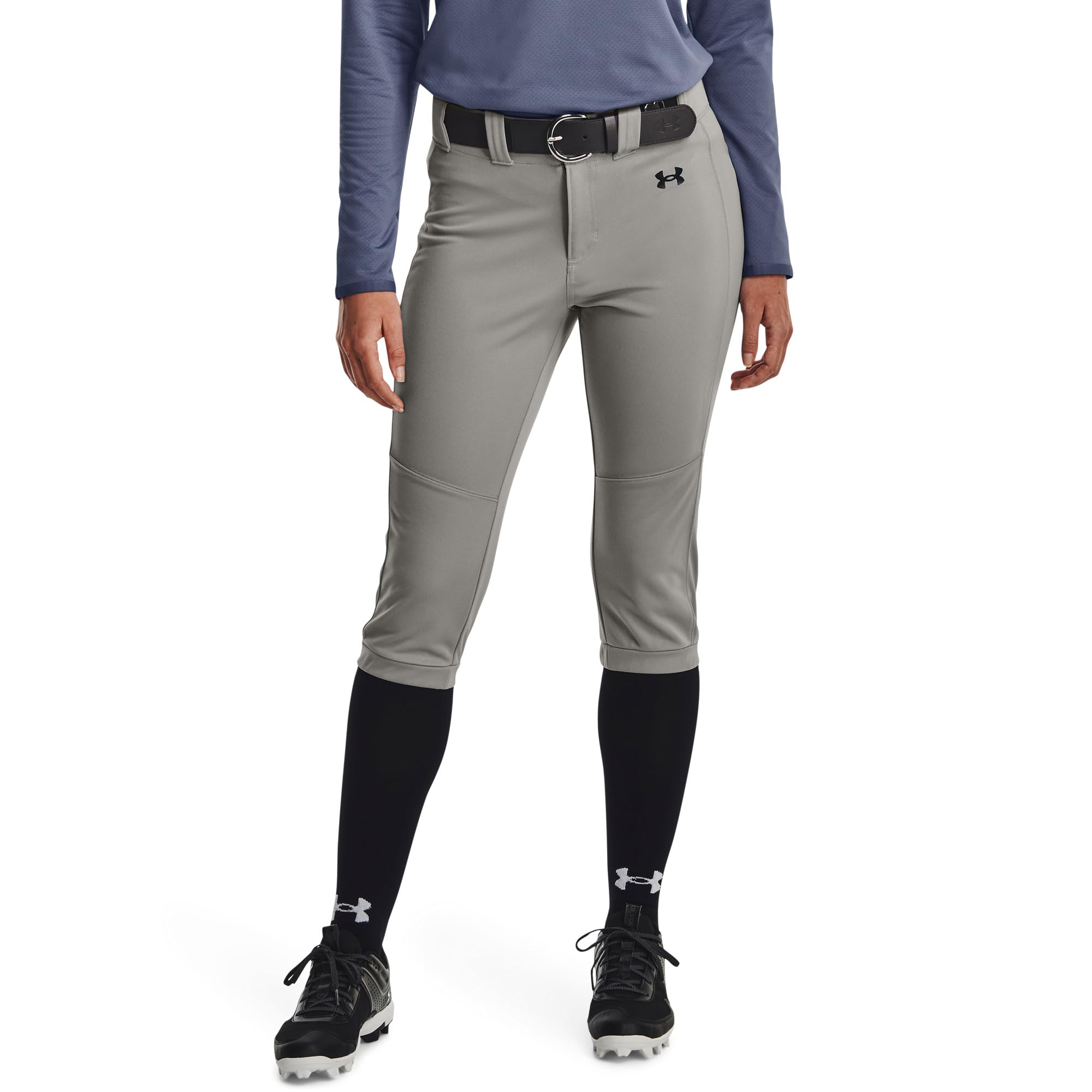 

Брюки Under Armour Utility Softball Pants 22, цвет Baseball Gray/Black