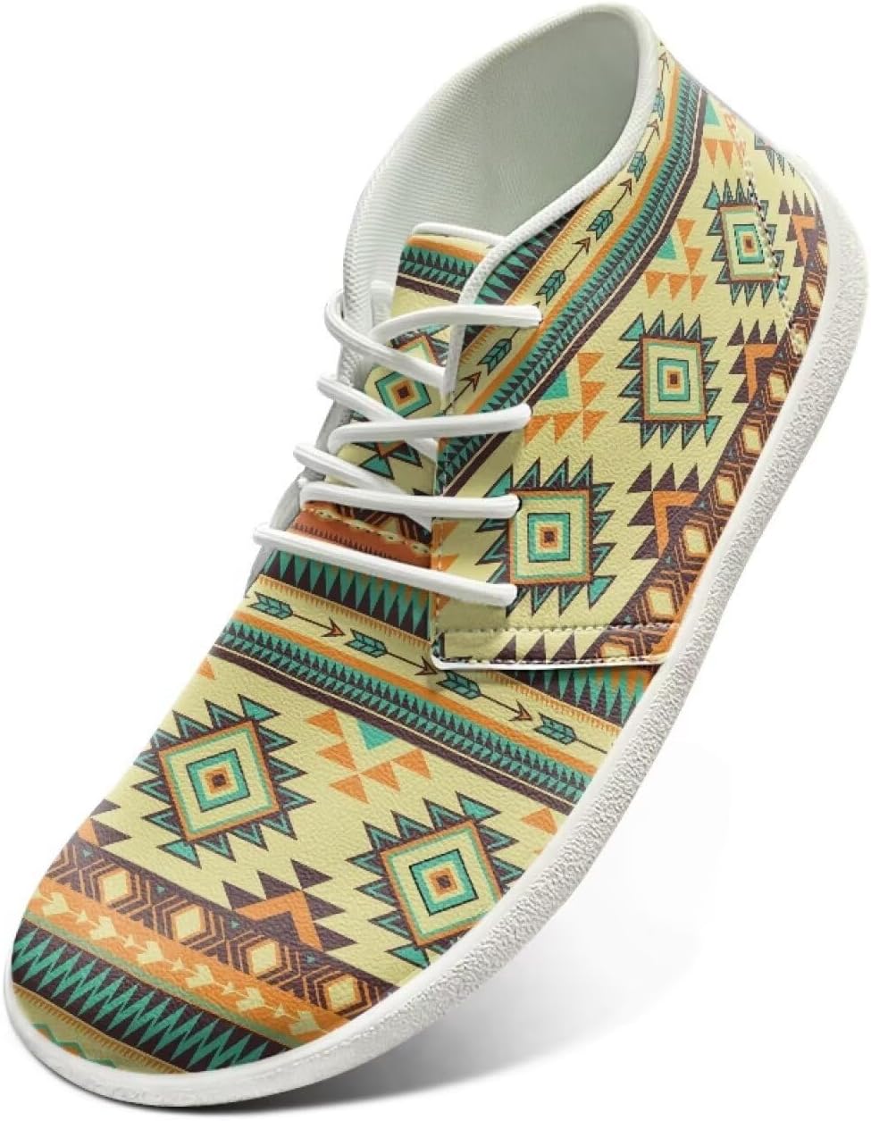 

Кроссовки Fonplted Trendy Barefoot для мужчин и женщин, походные кроссовки с широкой носочной частью, African Tribal Ethnic Patterns