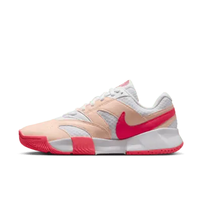 

Кроссовки Nike NikeCourt Lite 4, цвет White/Crimson Tint/Aster Pink/Hot Punch