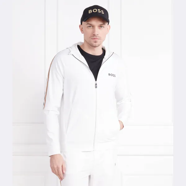 Толстовка обычного кроя Boss x Matteo Berettini Sicon Boss, белый — фото 2